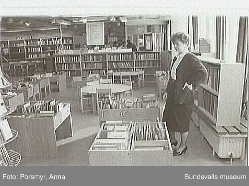 Dokumentation av biblioteksfilialen i Kvissleby, Njurunda