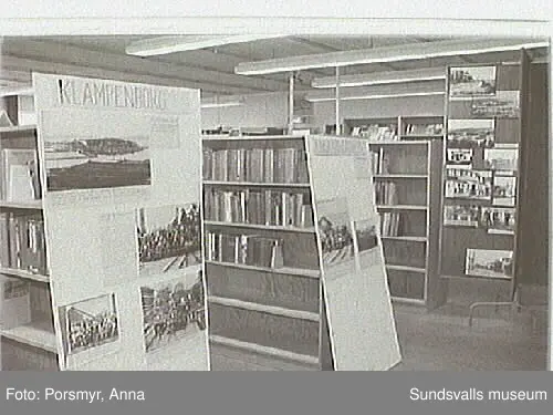 Dokumentation av biblioteksfilialen i Kvissleby, Njurunda