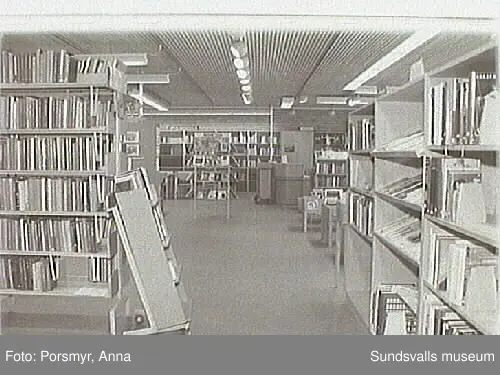 Dokumentation av biblioteksfilialen i Kvissleby, Njurunda