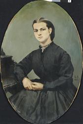 portrett av Anna Henriette Paus, f. Wegner [maleri]