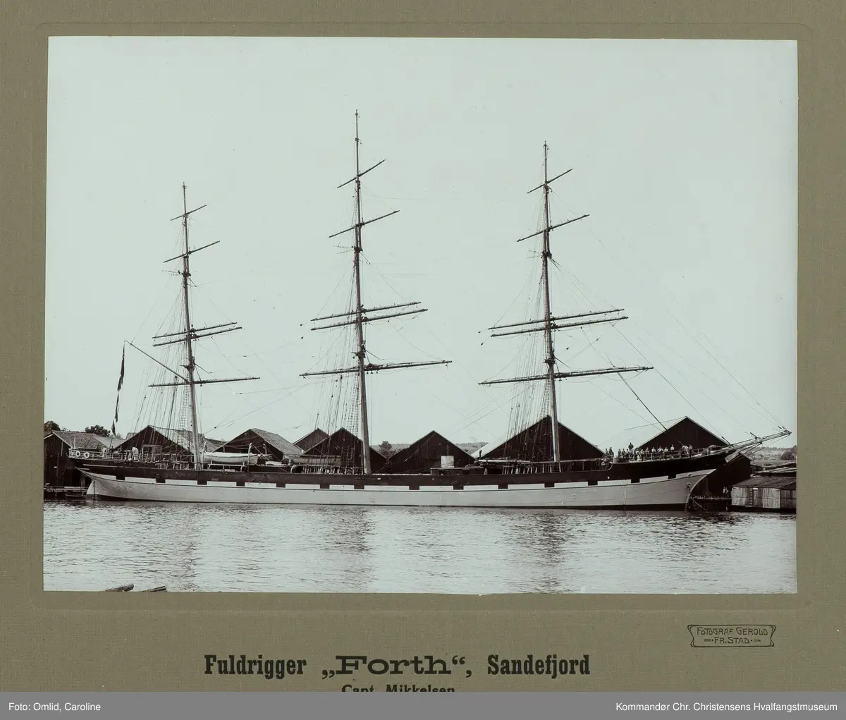 Fullrigger "Forth" Sandefjord.