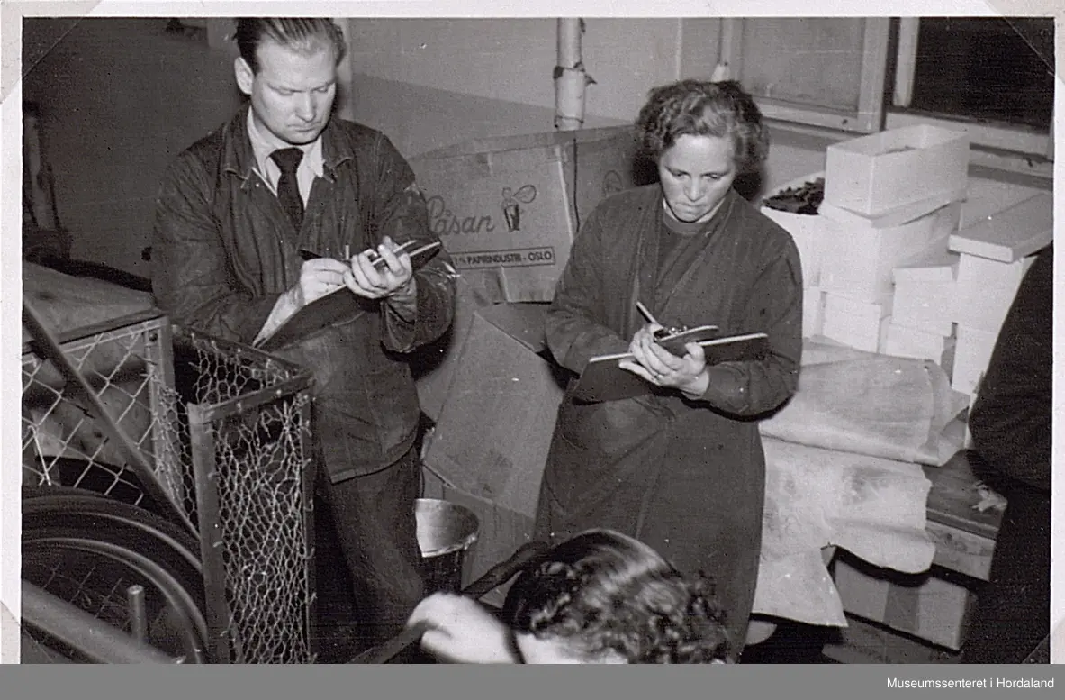 Trengereid Fabrikker, arbeidsstudiekurs 1951.
