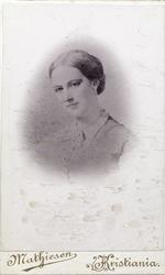 Laura Gundersen tegnet av Aasta Hansteen.