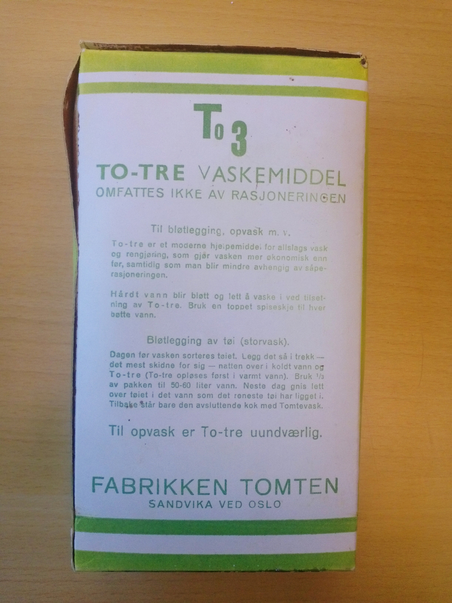 3 stk. Vaskemiddel
