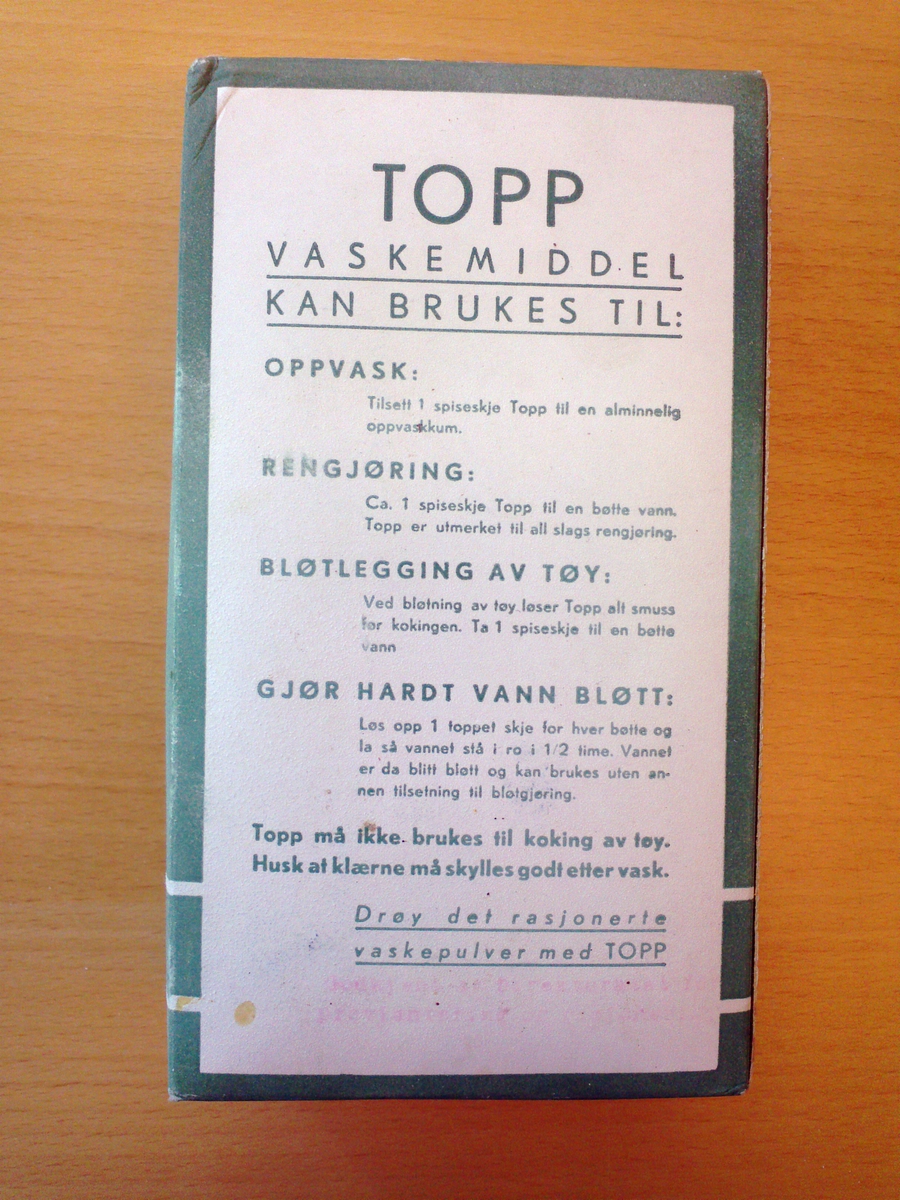 Vaskemiddel fra Goma 2.stk