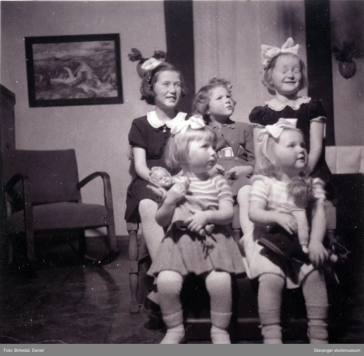 Juleselskap i Kong Carlsgate 63. 1951