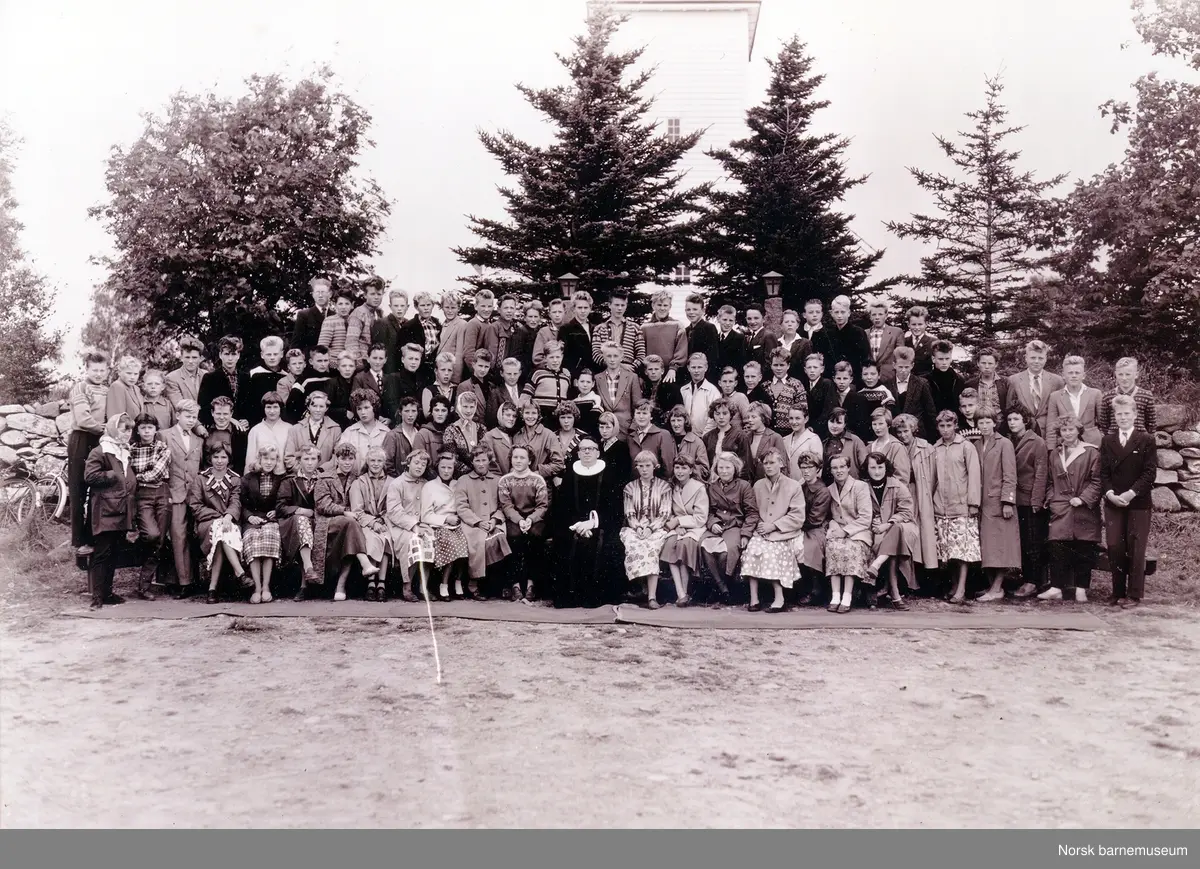 Konfimanter fra Time skole, 1958.