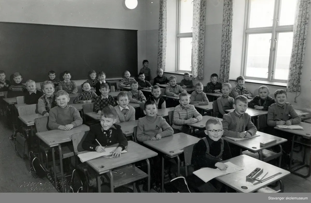 Klassebilde, Storhaug skole.