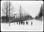 Korsningen Östergatan - Södergatan, Vänersborg
T.v. Wibomska tomten i nuvarande Kv. Krassen.