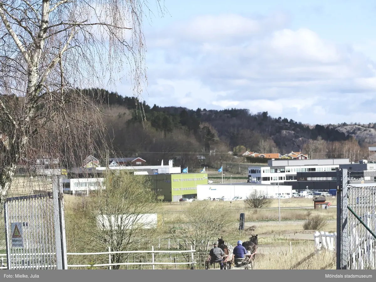 Åby Stallgårdar och närliggande stallar i Balltorp 2015. Travträning Åby Stallgårdar, Lunnagårdsgatan 10. 

1992 utökade travbanan sin verksamhet med Åby Stallgårdar i Balltorp där det fanns 70 boxar. I juni 1998 påbörjades bygget utav Stallgårdar ll som bestod utav 42 boxar.

I samband med dokumentation utav Åby Stallbacke 2015.