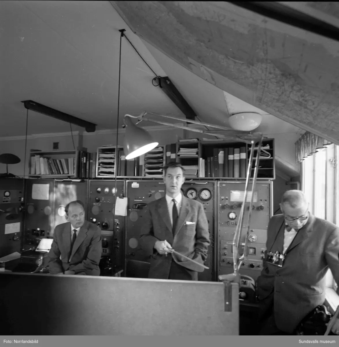 Flygledningen på Midlanda var 1959 stationerad i "Villa Tybo", ett hus som tidigare tillhört ett hemman på Skeppsholmen.