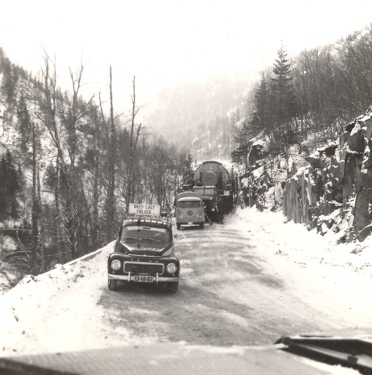 Transp Åmot- Dalen 12, 17.02.64