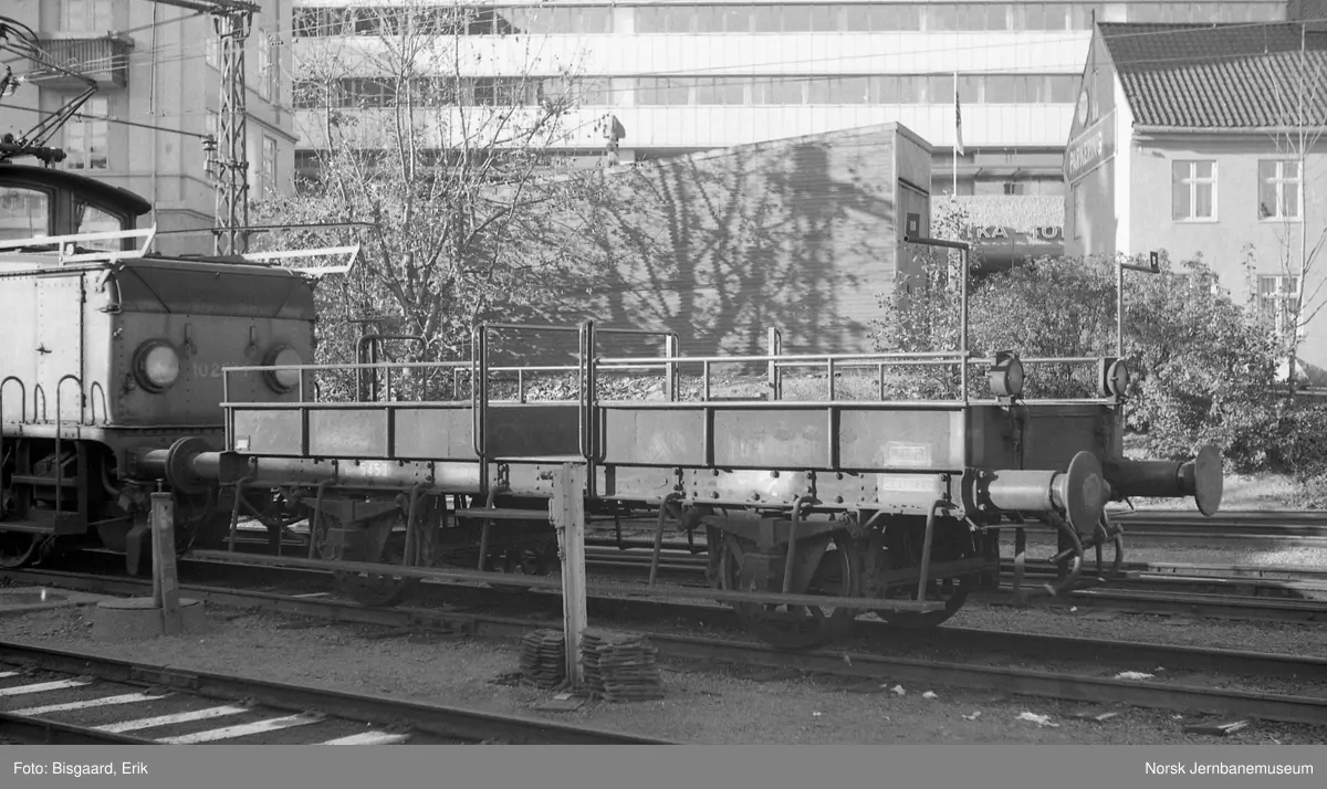 Bremsevogn nr. 5453 på Oslo V