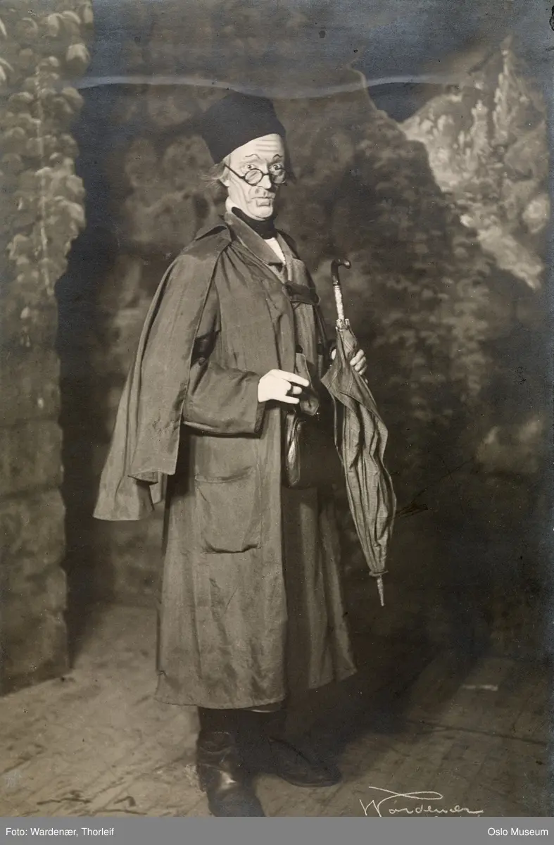 portrett, mann, skuespiller, rollebilde, stående helfigur