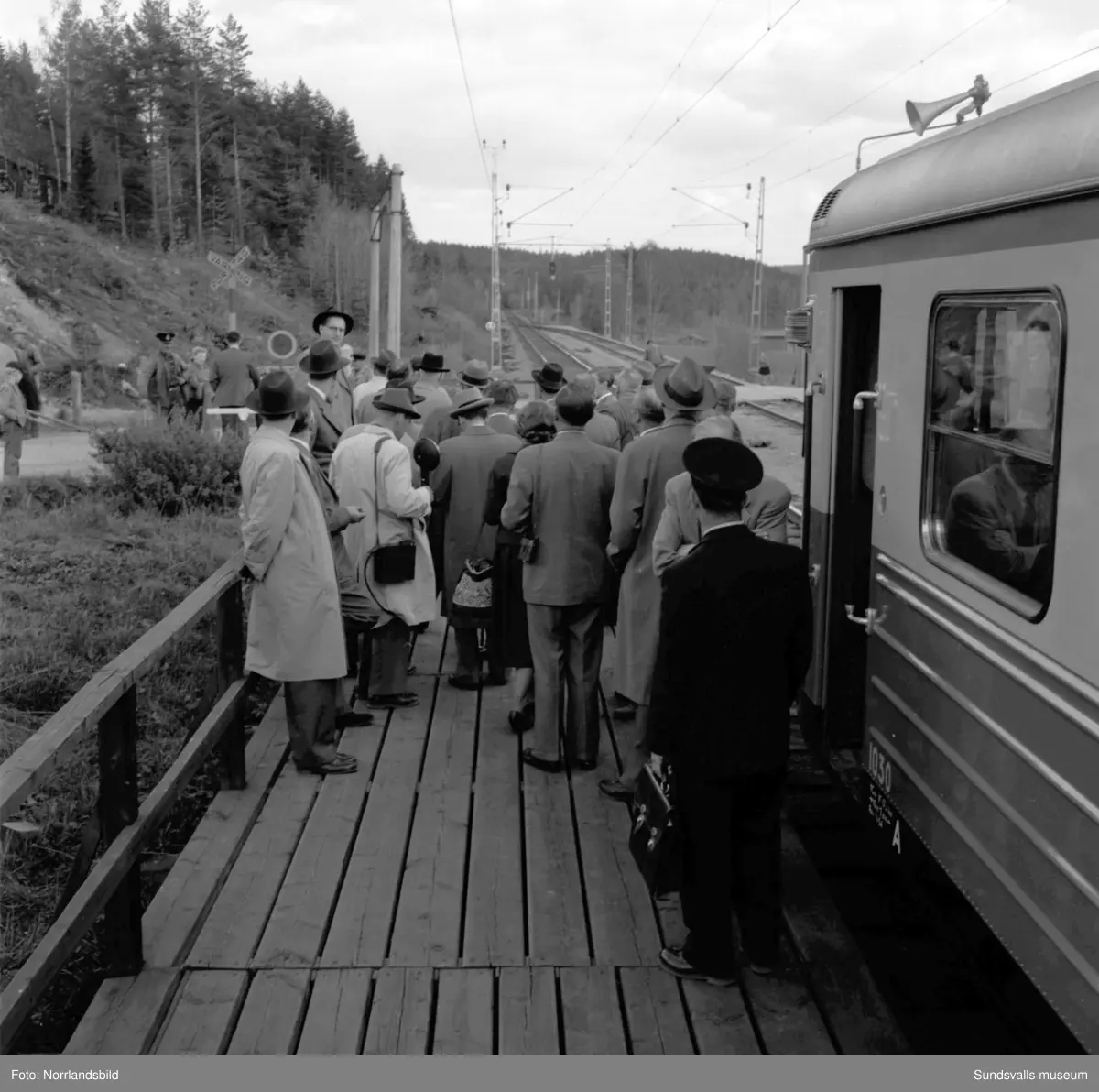 SJ-invigning i Ånge.