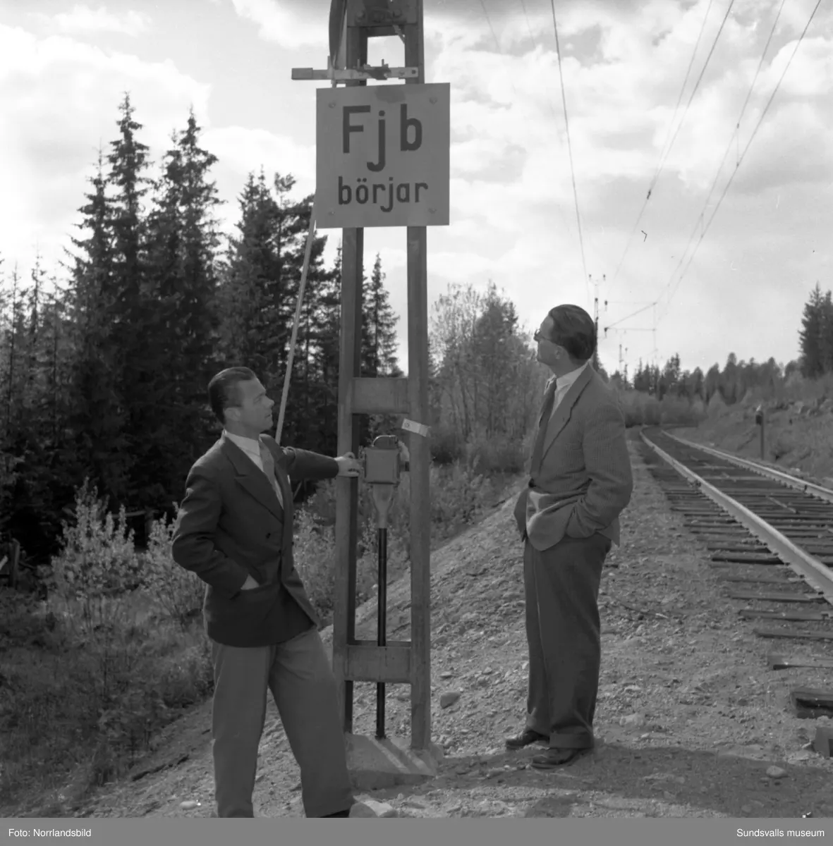 SJ-invigning i Ånge.