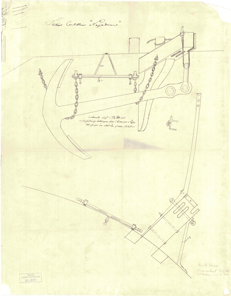 ankarfällningsanordning