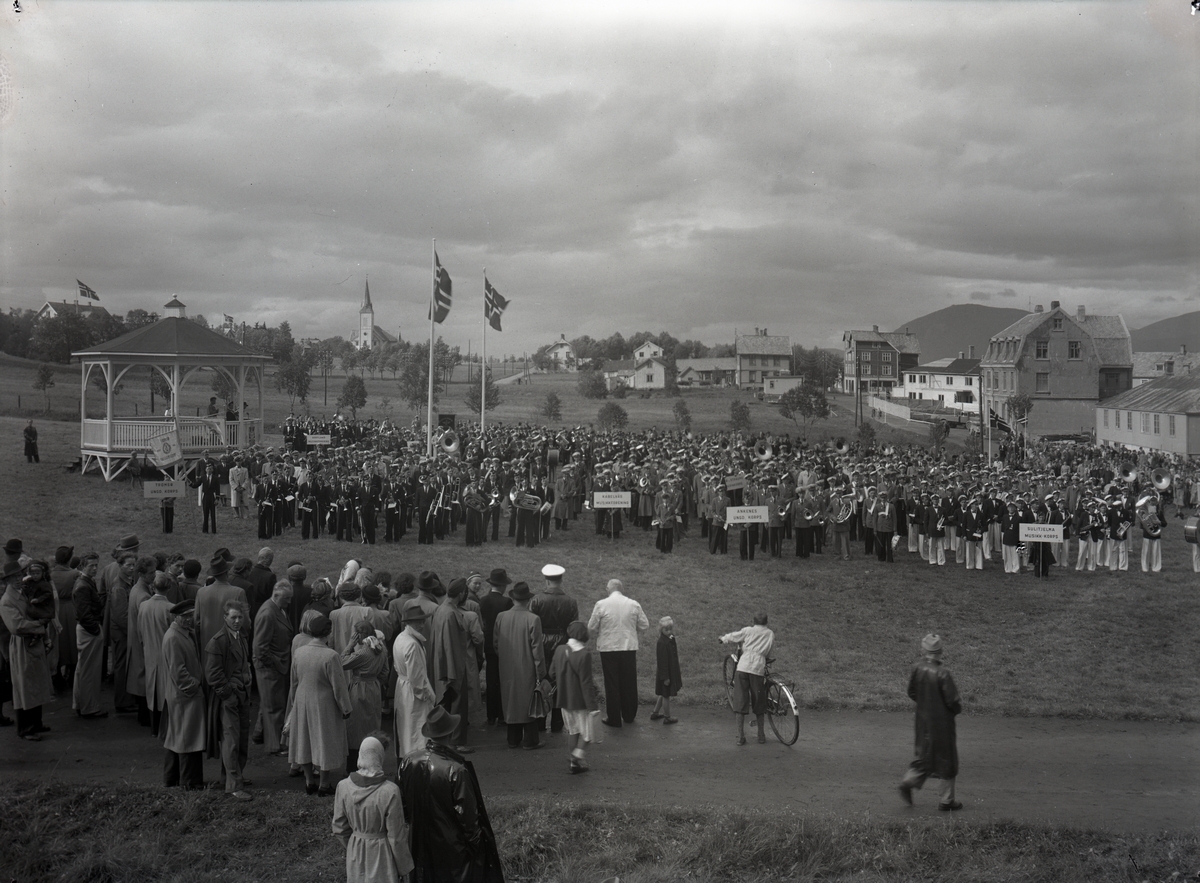 Nordnorsk musikkstevne på Sortland, juni 1952