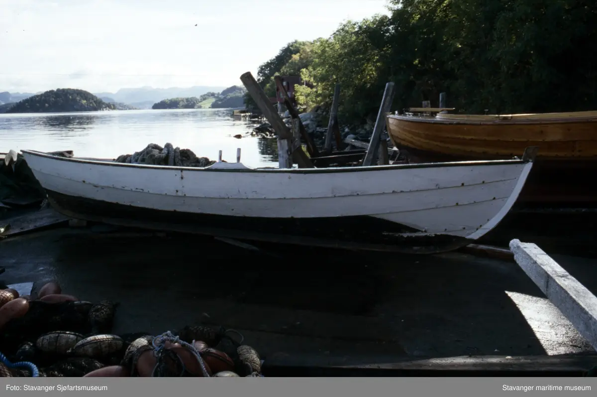 Færing - oversiktsbilde av båten i miljøet -Stavanger maritime museum ...