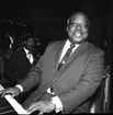 Count Basie med orkester spelar i Huskvarna Folkets Park på 1960-talet.