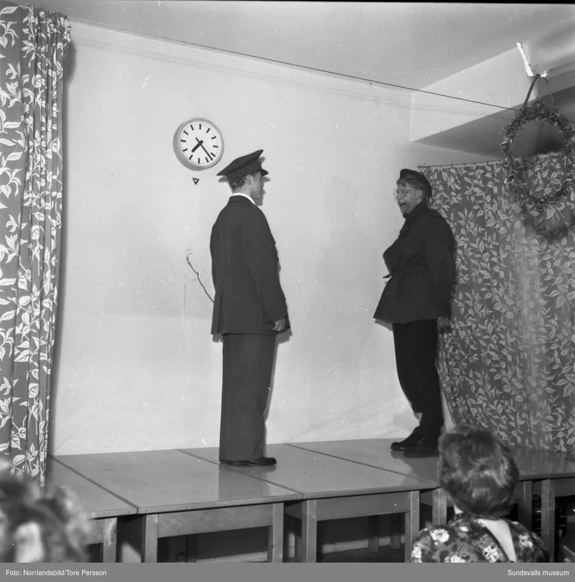 Verkstadsskolans julfest 1959.