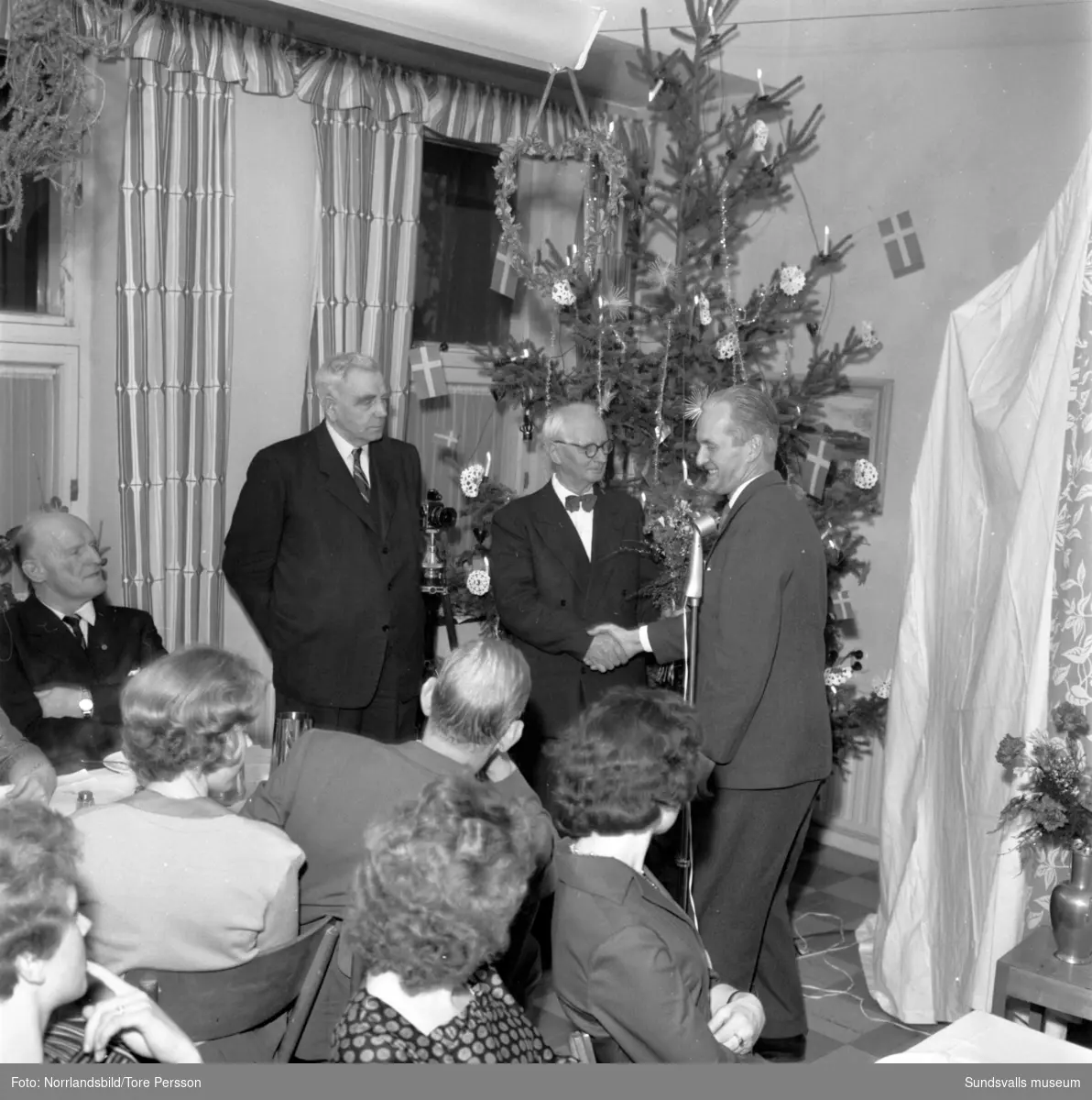 Verkstadsskolans julfest 1959.