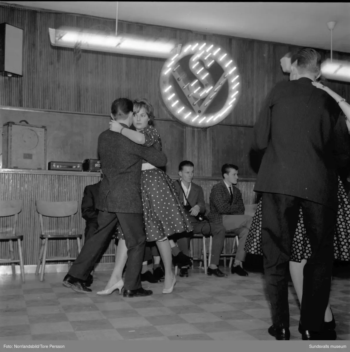 Verkstadsskolans julfest 1959.