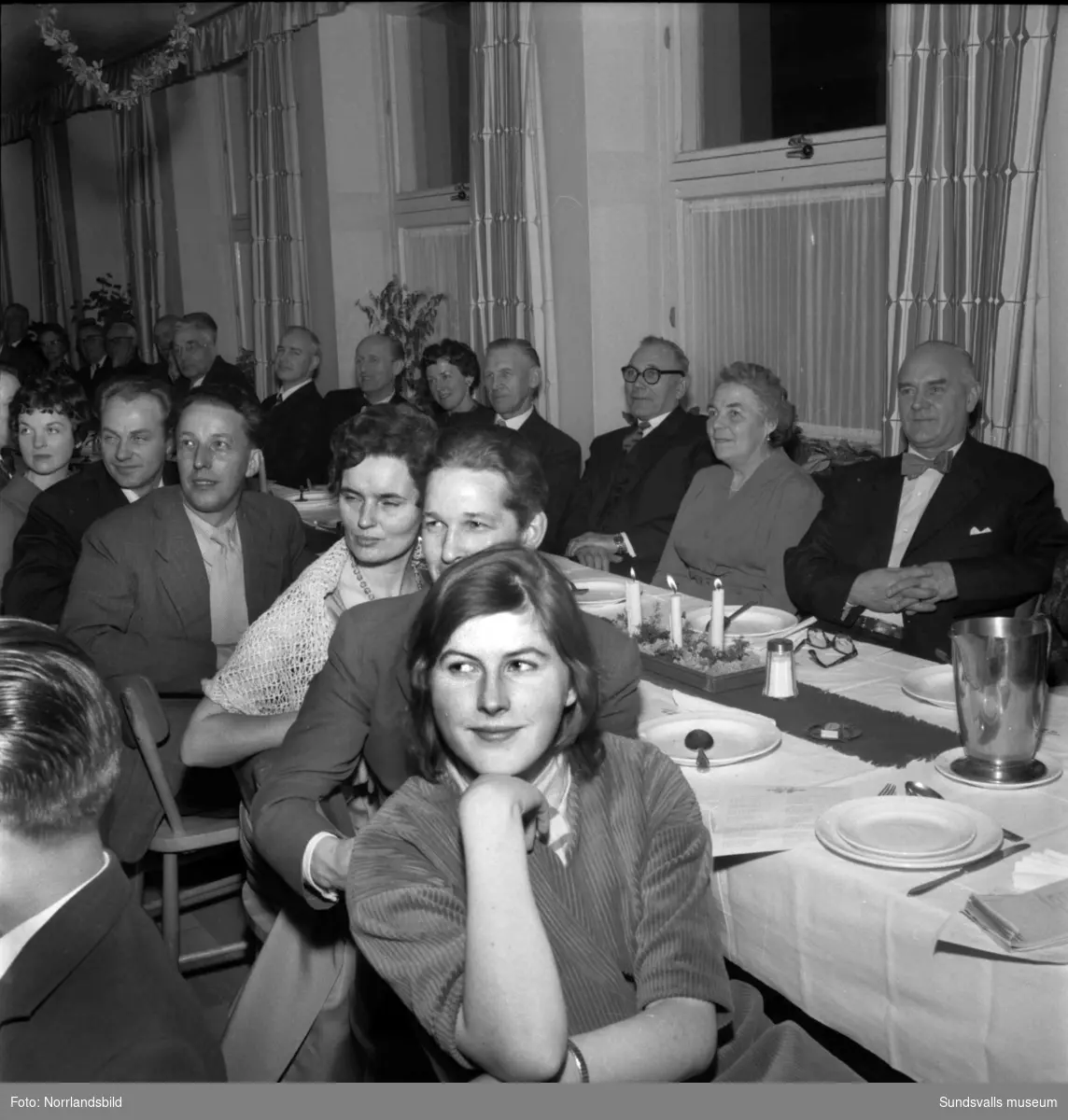 Julfest på Verkstadsskolan 1958.