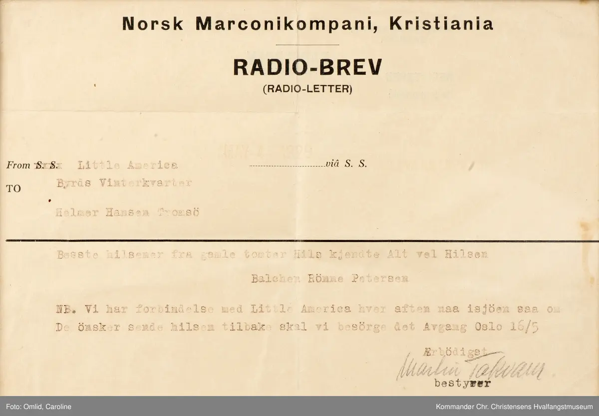 Radiobrev