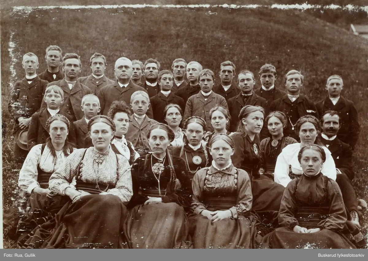 Sauland Ungdomslag sangkor
Telemark 1897