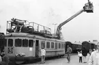 Vänersborg.
Vänersborgs järnvägsstations 120-årsjubileum 1987.