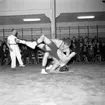 Brottning i Huskvarna idrottshus den 10 februari 1957.