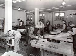 Träslöjd på Stretereds skolhem