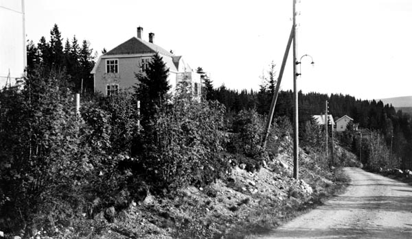 Boligen til Glomma fellesfløtingsforenings distriktsinspektør på Rena i Åmot, Hedmark.  Villaen er reist på en bakkekam, ovenfor en veg.  Den har panelte yttervegger med trerams krysspostvinduer.  Taket er et skiftertekket mansardtak uten svai.  Det har to skorsteinspiper.  På langveggen mot dalføret og Glomma er det en ark med dør ut til en altan.  Byggestilen tyder på at inspektørboligen ble reist omkring 1920.  Villaen ligger i et terreng med spredt gran- og bjørkeskog.  Nedenfor går det en grusveg med lysstolper og «gatebelysning».  Lengre framme i vegen skimtes en annen villa med uthus. I nyere tid har denne villaen fått adresse Skoleveien 5.