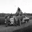 Conny Richs orkester på turné på 1950-talet.