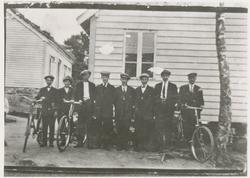 Ved Hellet. Sundag 14 juli 1918.