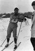 Regementsmästerskap, skidor 10 km, A 6. Löjtnant Lars Gerhardsson.