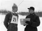 Regementsmästerskap, skidor 10 km, A 6. Johansson, Jansson.