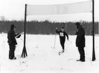 Regementsmästerskap, skidor 10 km, A 6. Målgång. Rudolf Thulin.