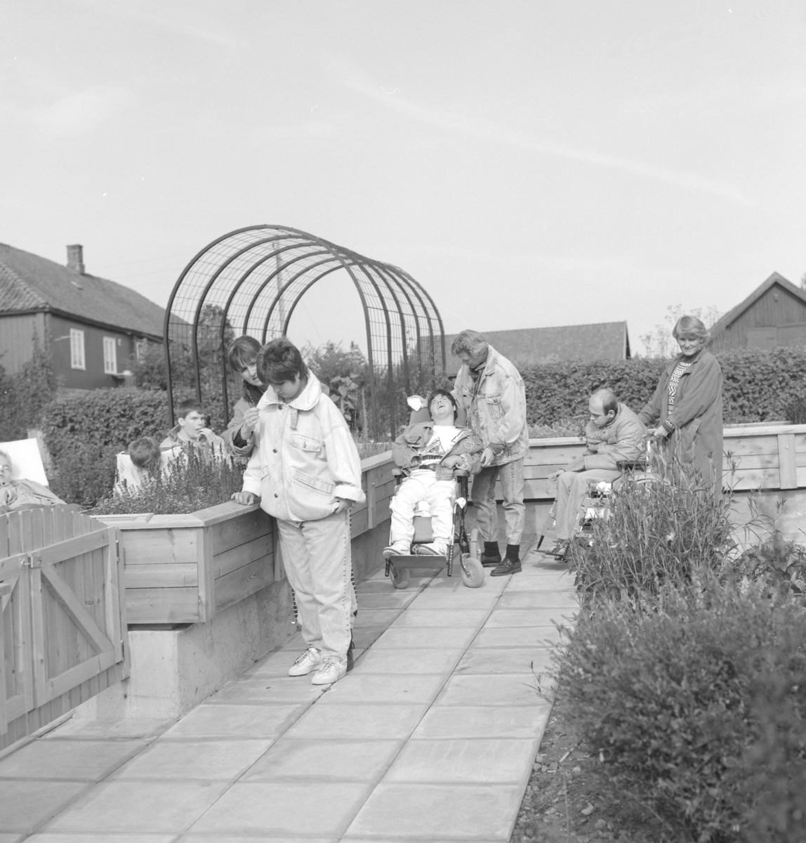 HDH. 100. Urtehagen, Domkirkeodden, omvisning funksjonshemmede.