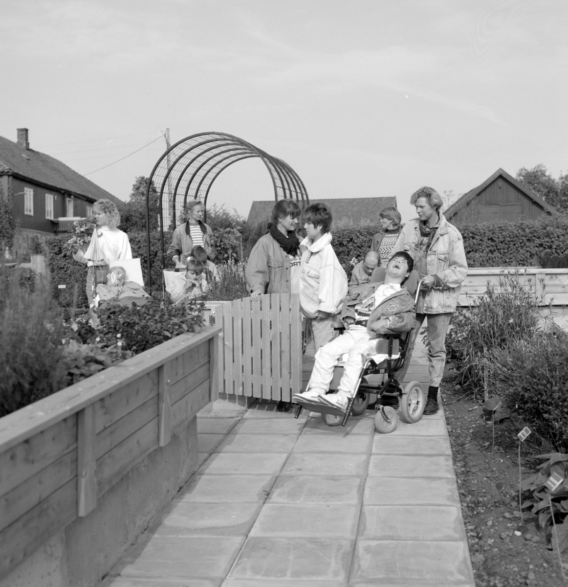 HDH. 100. Urtehagen, Domkirkeodden, omvisning funksjonshemmede.