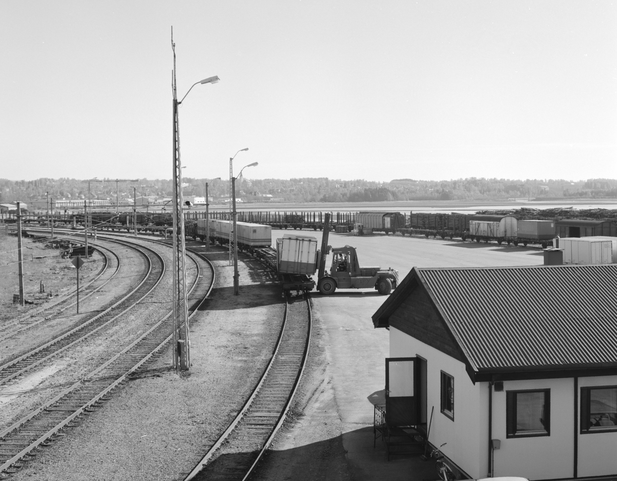 ÅKERSVIKA, OVERSIKTERÅkersvika, Hamar. Oversikt, tømmerterminalen,
