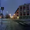 Adventsblysning på Erik Dahlbergsgatan i Huskvarna.