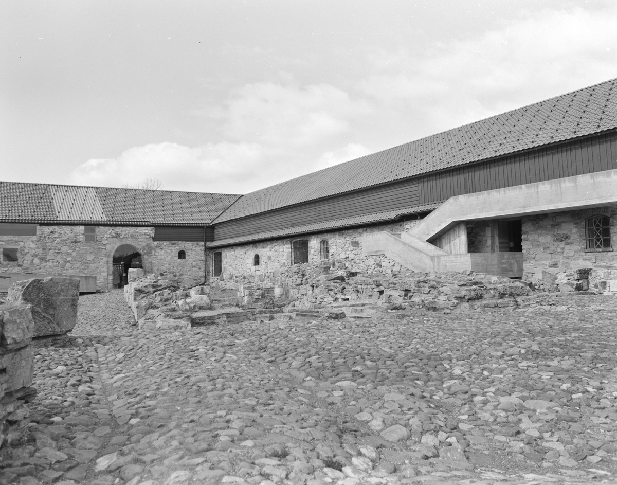 Storhamarlåven, Borggården, Bispeborgen,Domkirkeodden.