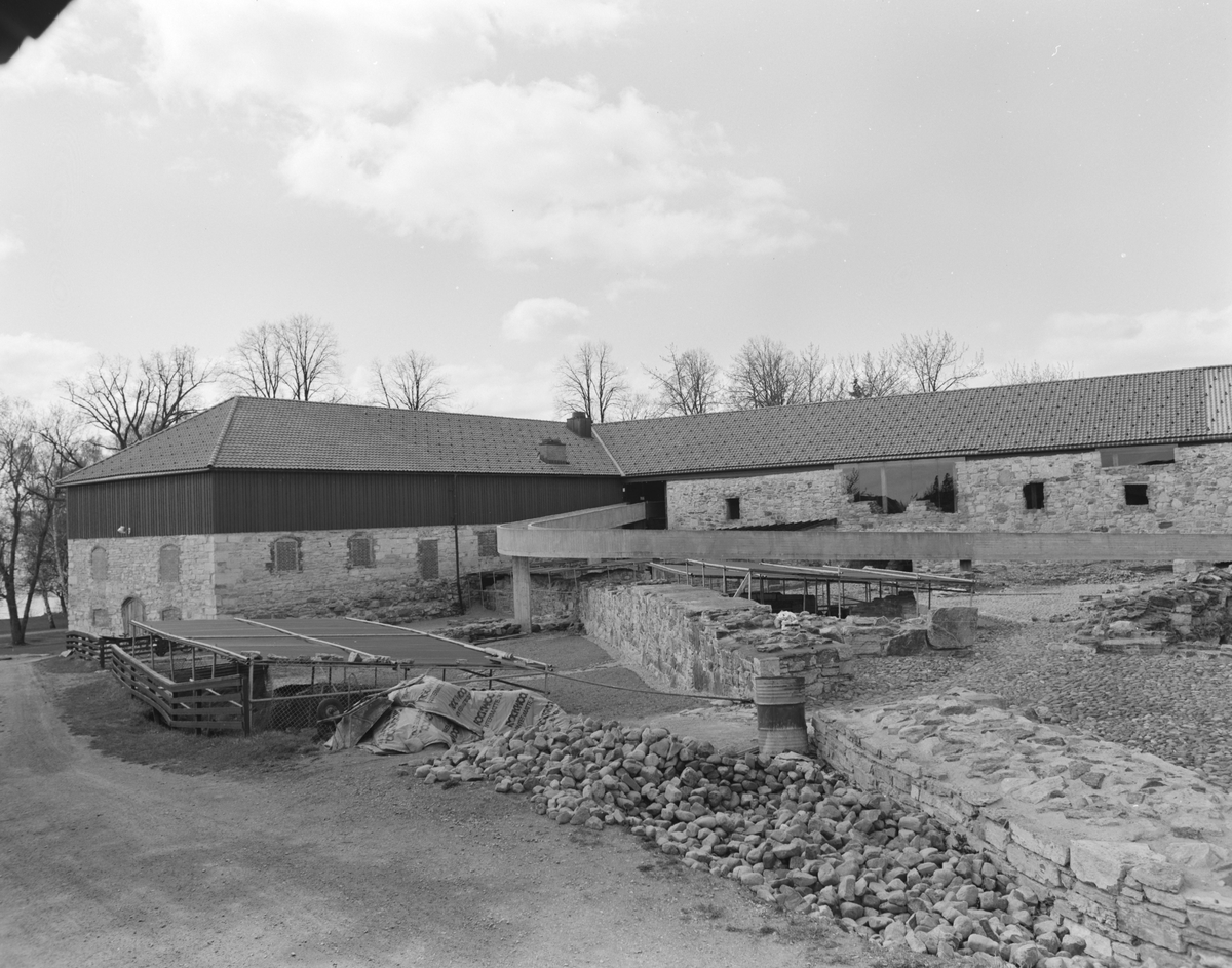 Storhamarlåven, Borggården, Bispeborgen,Domkirkeodden.