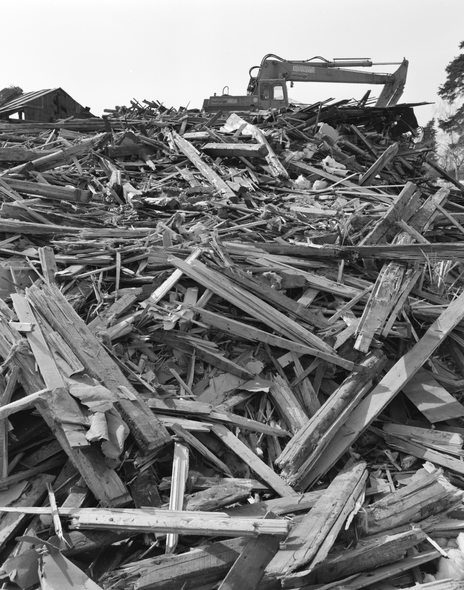 Hamar, Ankervegen 11, Furubakken, Hamar Døveskole rives i 1985, 