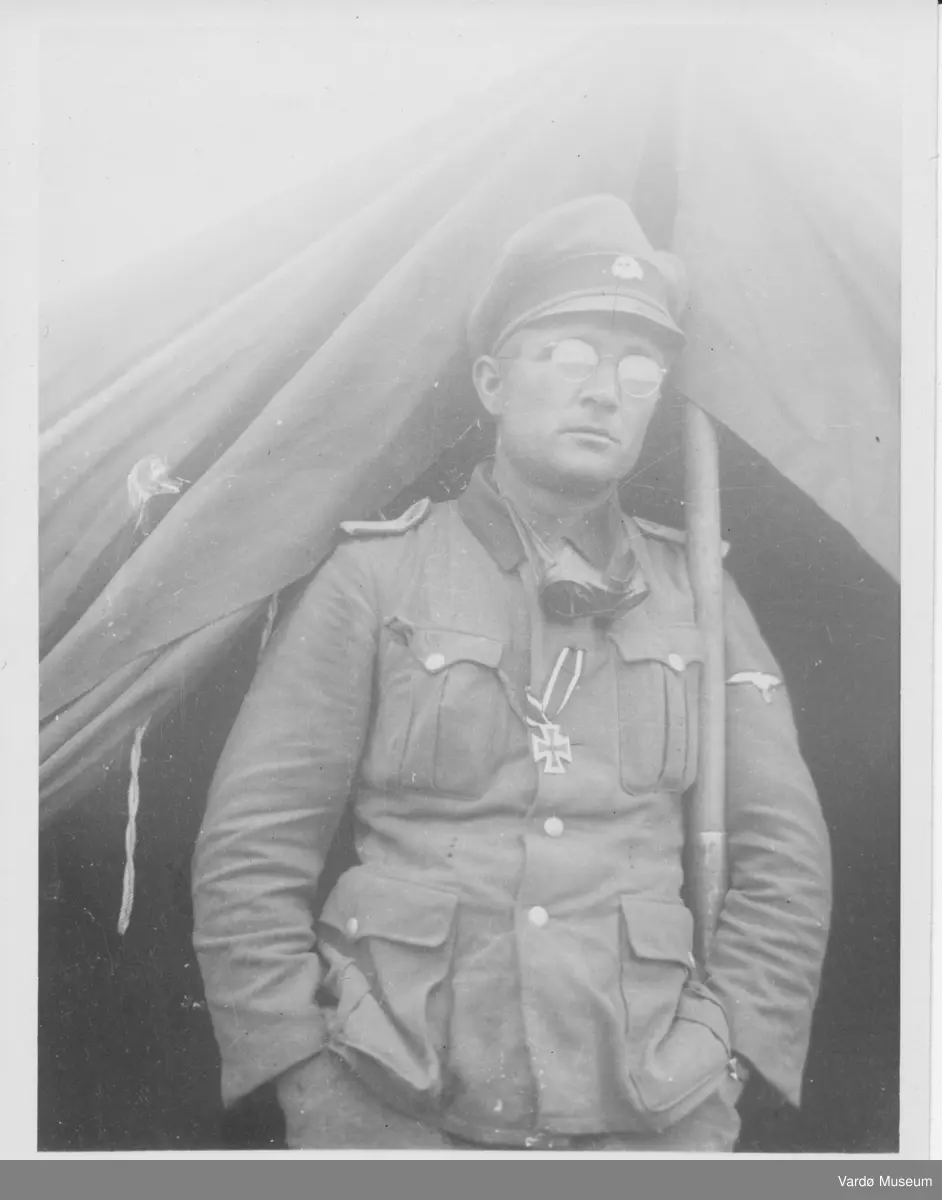 Soldater fra Wehrmacht.
Sør-Varanger - Petsjenga (Petsamo) (?) 1944