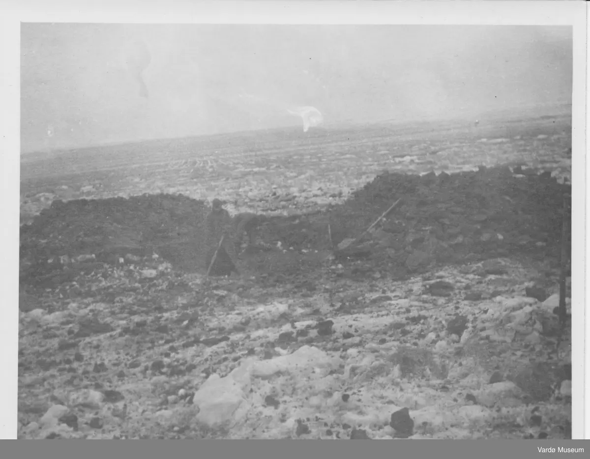 Soldater fra Wehrmacht.
Sør-Varanger - Petsjenga (Petsamo) (?) 1944
