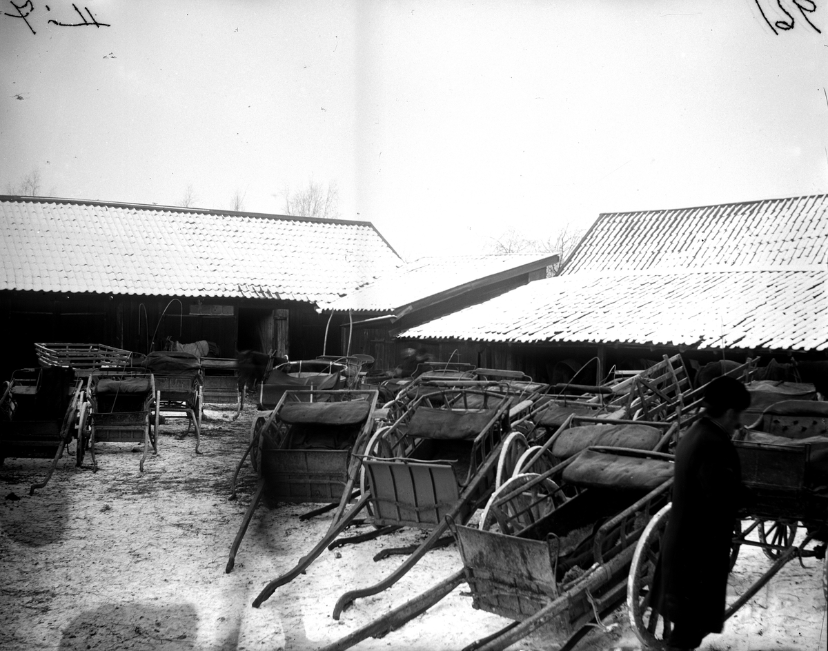 Hofgrenska gården 1952. Fotograf: E.Sörman Fotokopia finns.