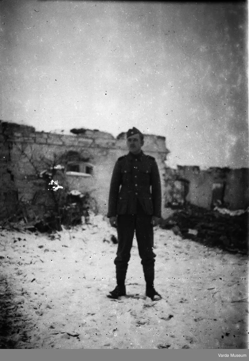 Soldater fra Wehrmacht.
Sør-Varanger - Petsjenga (Petsamo) (?) 1944